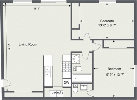 2 Bed 1.5 Bath 932 Sq Ft at Integrity Medina Apartments,  Ohio, 44256